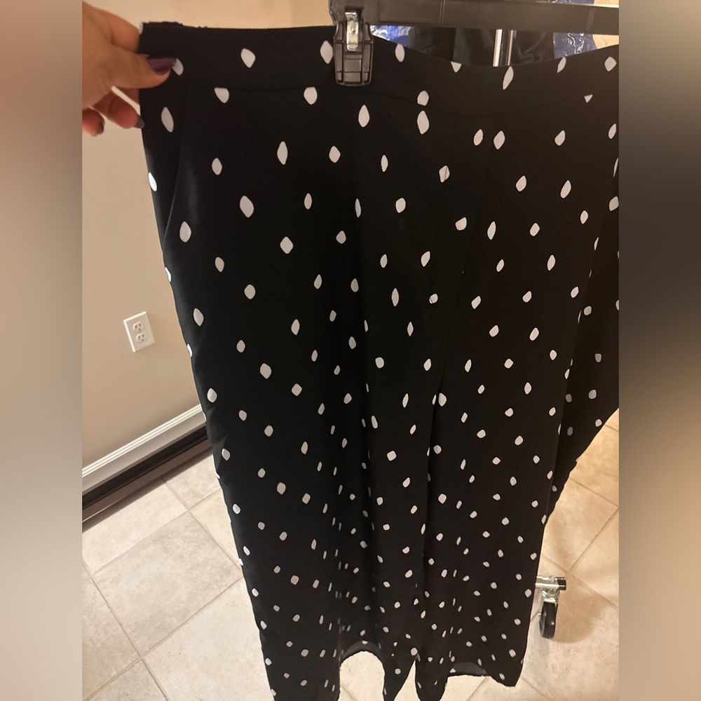 BOGO plus Worthington Black Pants with White Dots